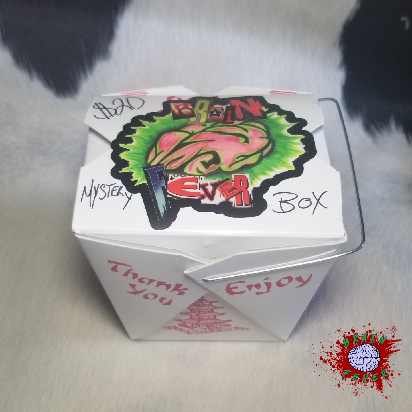 Quart sized mystery box