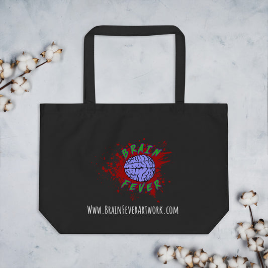 Large organic tote bag